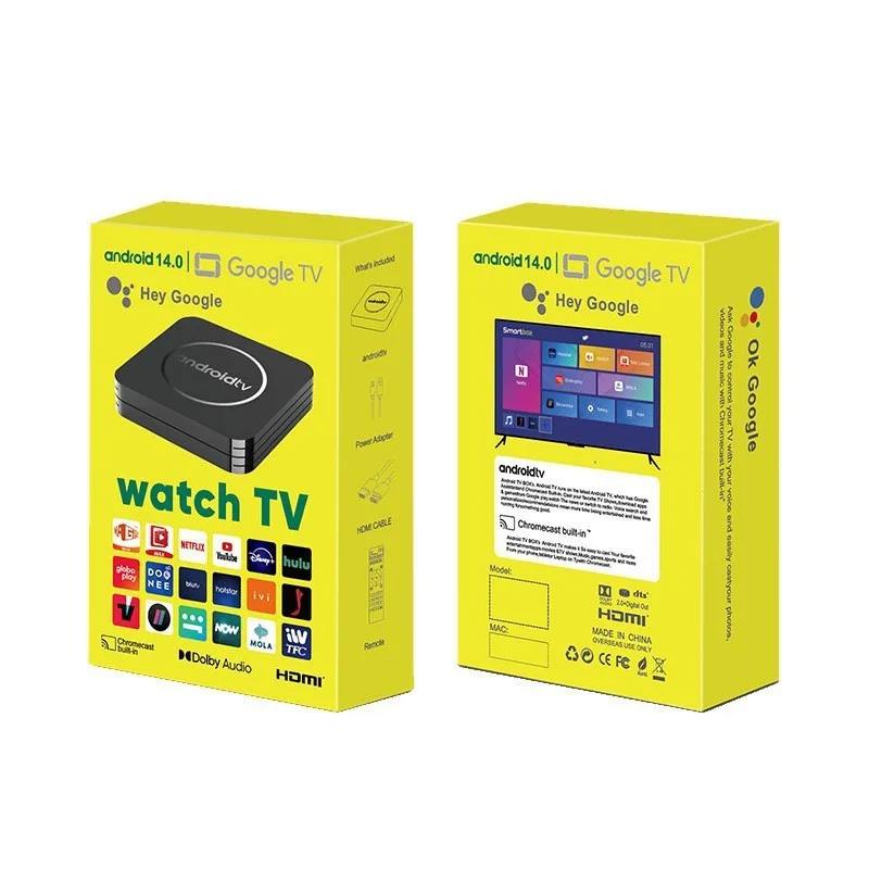 Stick TV Smart 4K Ultra HD, Redare Aplicatii Smart TV, Dolby Digital, AI Voice, Telecomanda [16]