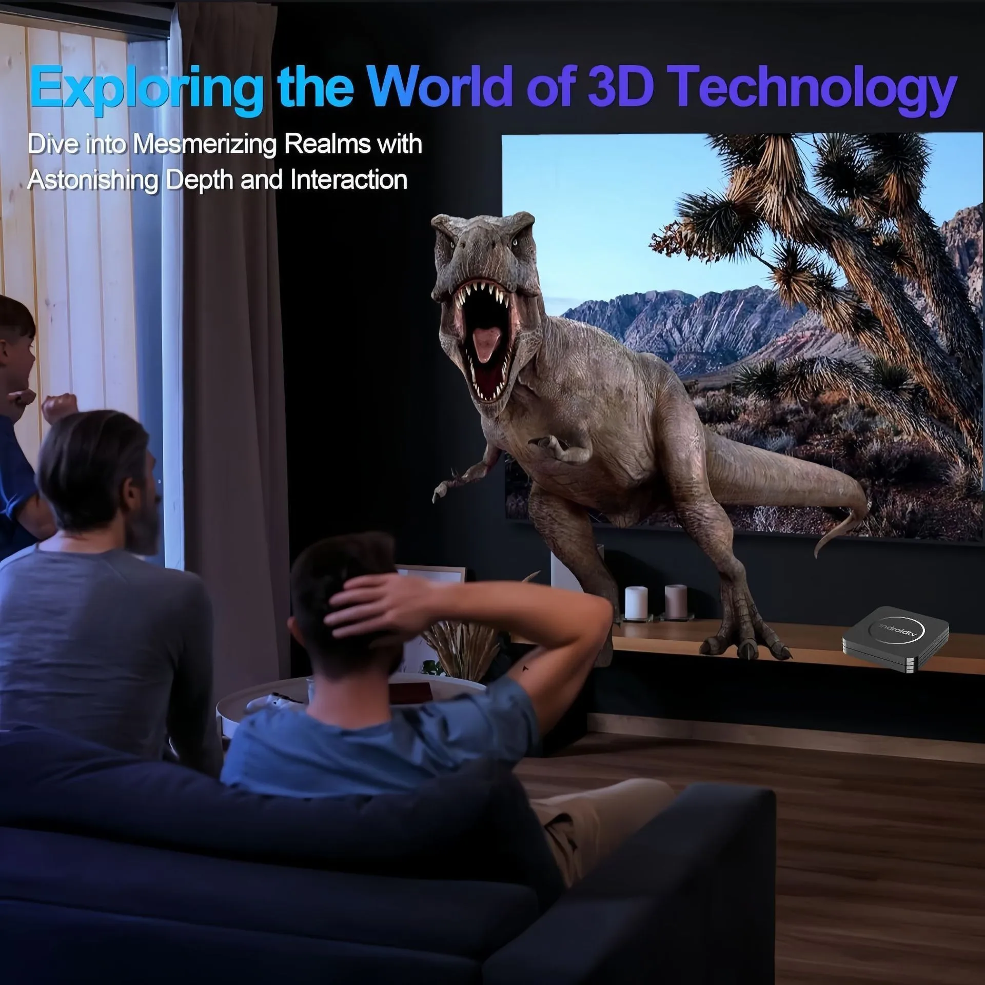 Stick TV Smart 4K Ultra HD, Redare Aplicatii Smart TV, Dolby Digital, AI Voice, Telecomanda [14]