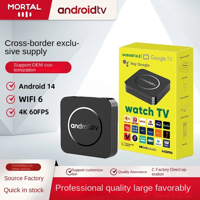 Stick TV Smart 4K Ultra HD, Redare Aplicatii Smart TV, Dolby Digital, AI Voice, Telecomanda [17]