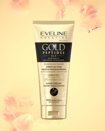 ÎNGRIJIRE MÂINI/PICIOARE - Cremă de Mâini Anti-Pigmentare cu Peptide de Aur, Vit.C și B3