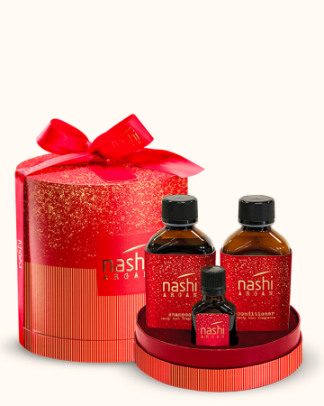 NASHI ARGAN - Set Cadou îngrijire păr Nashi Argan Candy Dust