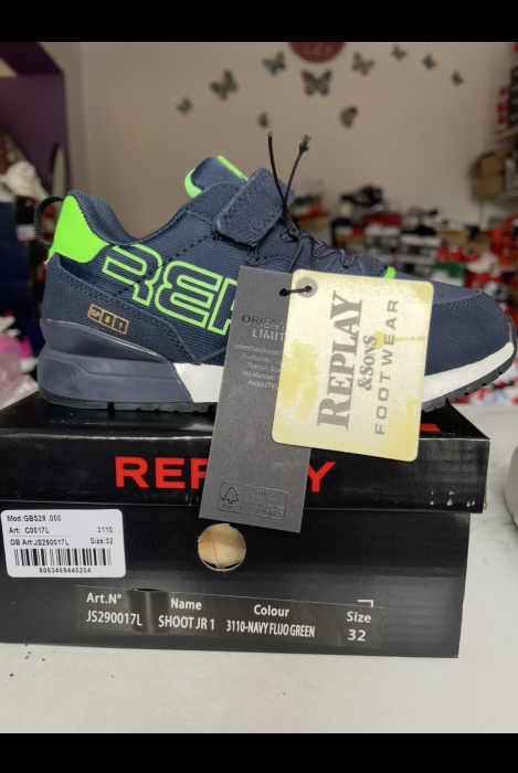 Reply Navy Fluo Shoot JR [2]