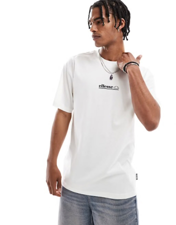 Tricou bărbați - Ellesse Byronso Tee (SHZ21992_Off White) Men