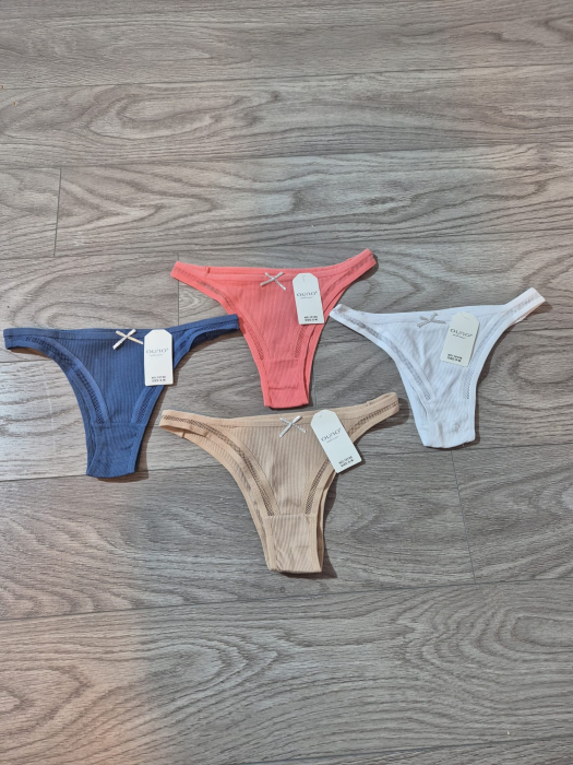 Set 4 chiloti tanga dama- Confort zilnic si croiala moderna [2]