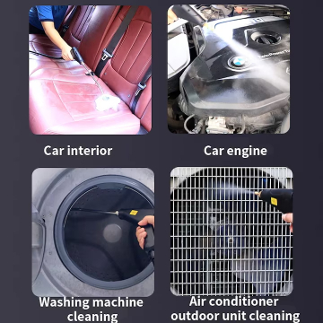 Aparat de Curatat cu Abur Sub Presiune, Mop Electric Portabil cu Accesorii pentru Igienizare, Curatator Multifunctional Case si Auto [4]