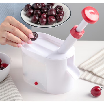 Aparat de Scoatere Samburi Cirese si Visine, Dispozitiv Manual Portabil cu Recipient Colector [5]