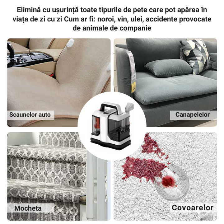 Aspirator Injectie-Extractie pentru Canapele, Covoare si Tapiterie Auto [8]
