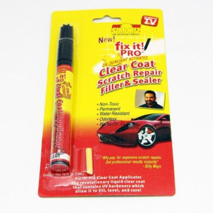 Creion corector zgarieturi auto Fix It Pro, aplicator universal cu lac transparent, rezistent la apa [5]