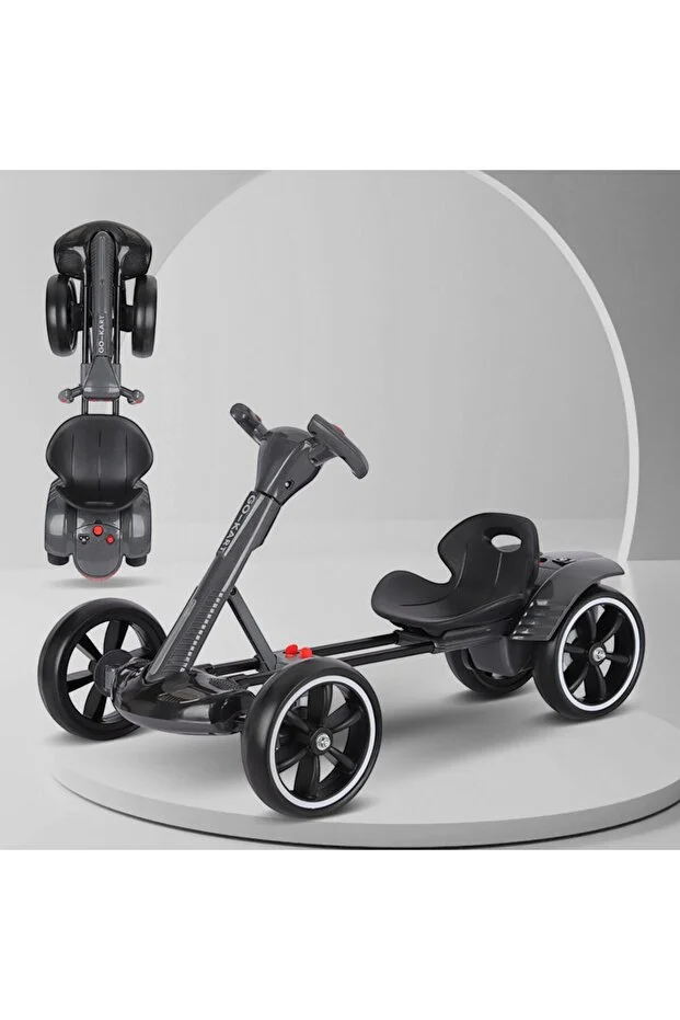 Kart Electric Pliabil pentru Copii 3-7 Ani, 12V, 45W, Bluetooth, Telecomanda Parental Control [23]