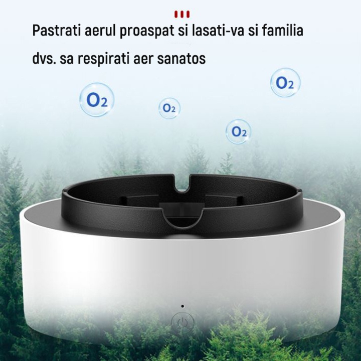 Scrumiera Electrica fara Fum – Aer Mai Curat si Confort Sporit [4]