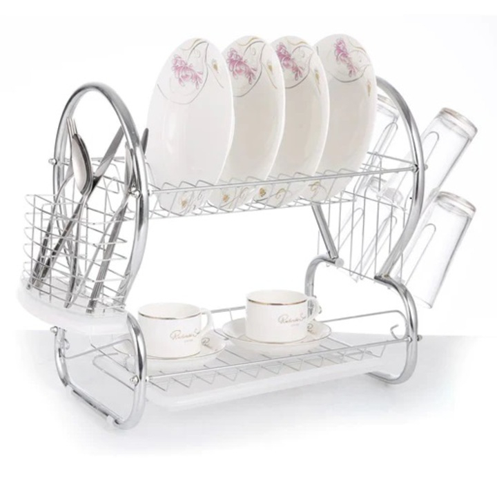 Scurgator de Vase din Inox cu 2 Niveluri [3]