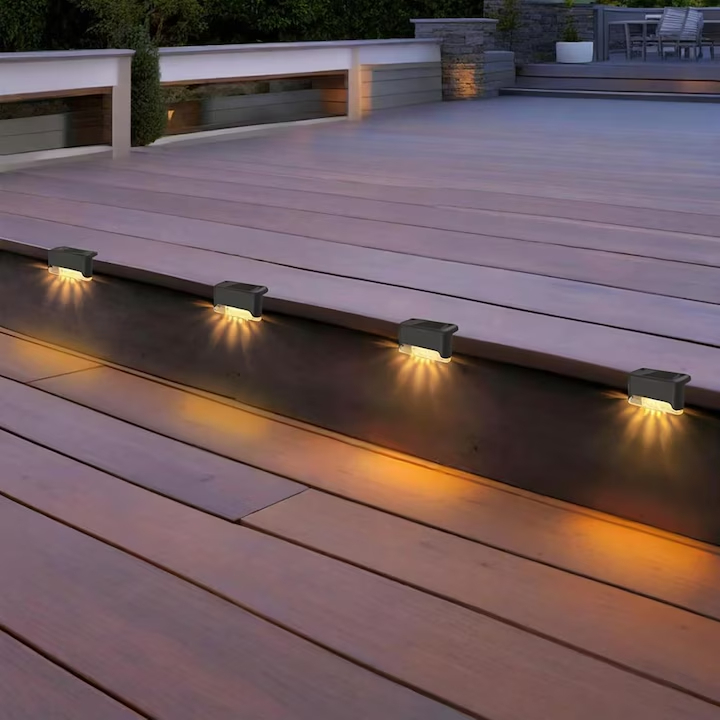 Set 8 Lampi Solare LED pentru Trepte si Gradina – Iluminare Eleganta fara Consum de Energie [6]