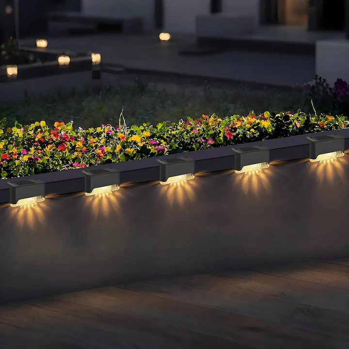 Set 8 Lampi Solare LED pentru Trepte si Gradina – Iluminare Eleganta fara Consum de Energie [5]