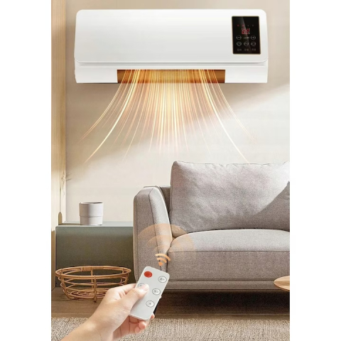 Aerotermna de Perete Electrica, 2000W, Aer Cald/Rece, Telecomanda [5]