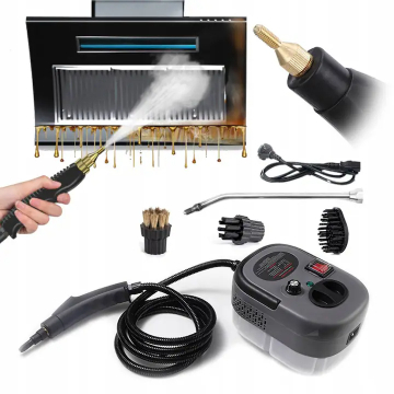 Aparat de Curatat cu Abur Sub Presiune, Mop Electric Portabil cu Accesorii pentru Igienizare, Curatator Multifunctional Case si Auto [5]