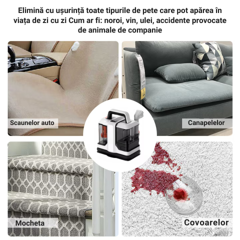 Aspirator Injectie-Extractie pentru Canapele, Covoare si Tapiterie Auto [7]