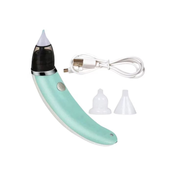 TOTUL SUB 50 LEI - Aspirator Nazal Electric pentru Bebelusi si Copii, Dispozitiv Reincarcabil USB pentru Curatare Nas, Include 3 Capete Silicon