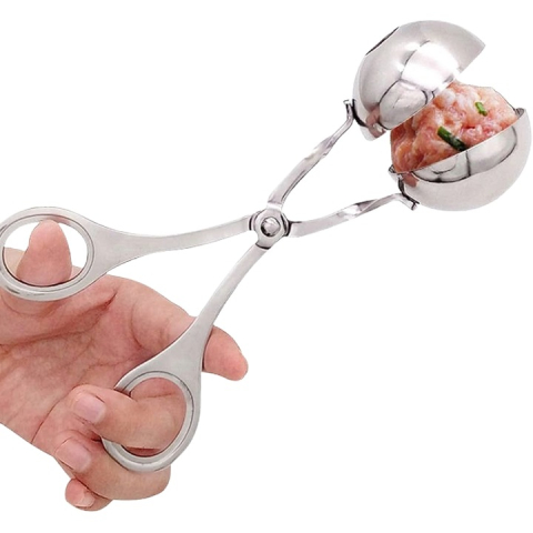 TOTUL SUB 50 LEI - Cleste Inox pentru Chiftele si Perisoare, Forma Globuri Inghetata