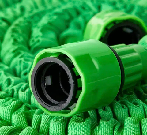 Furtun de gradina extensibil pana la 60m cu pistol de stropit multifunctional, conectori si accesorii incluse [4]