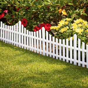 Gard Decorativ Plastic pentru Gradina, Inaltime 30cm, Lungime 3.6m Set 6 Bucati [7]