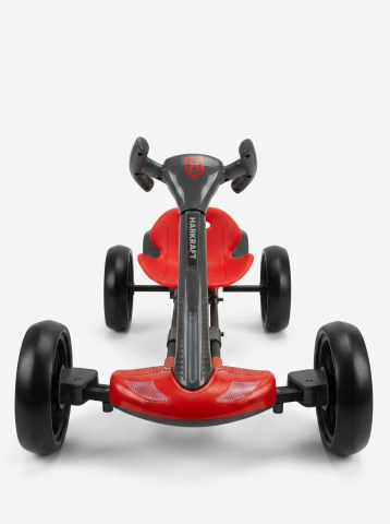 Produse de sezon - Kart Electric pentru Copii 3-7 Ani, 12V, 45W, Bluetooth, Telecomanda Parental Control, Pliabil, Rosu-Negru