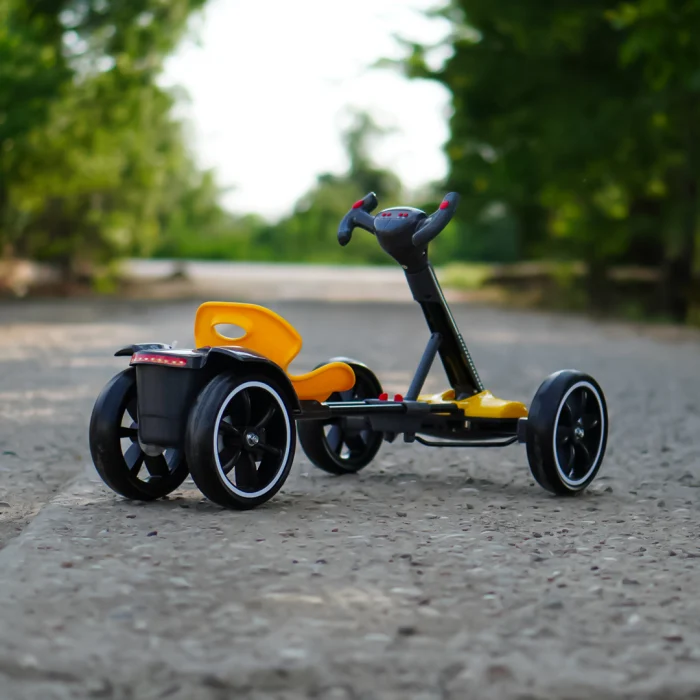 Kart Electric Pliabil pentru Copii 3-7 Ani, 12V, 45W, Bluetooth, Telecomanda Parental Control [16]