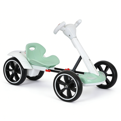 Kart Electric Pliabil pentru Copii 3-7 Ani, 12V, 45W, Bluetooth, Telecomanda Parental Control [34]