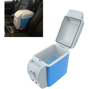 Mini frigider auto portabil 7.5L pentru masina, functie dubla de racire si incalzire, alimentare 12V la brichete auto [3]