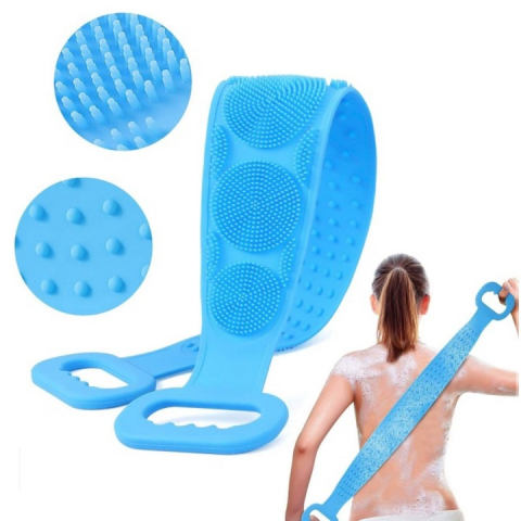 Perie Exfolianta din Silicon pentru Spate si Corp [7]