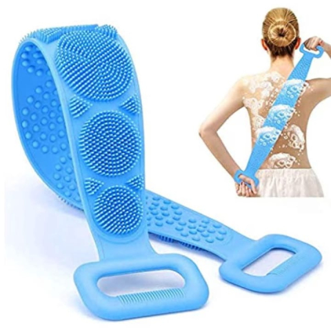 Perie Exfolianta din Silicon pentru Spate si Corp [6]