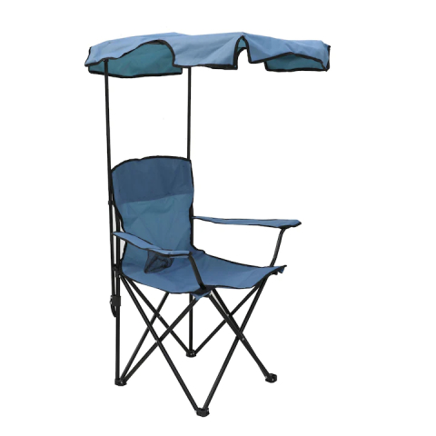 Produse de sezon - Scaun Pliabil pentru Camping cu Copertina – Confort si Protectie la Soare