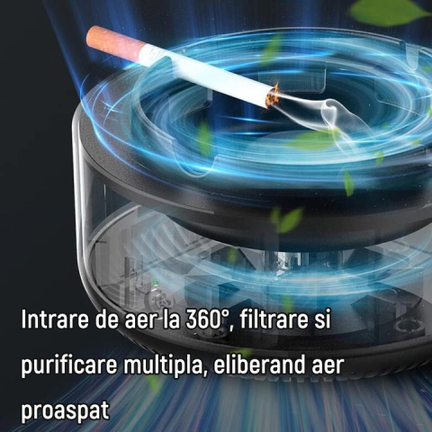 Scrumiera Electrica fara Fum – Aer Mai Curat si Confort Sporit [4]