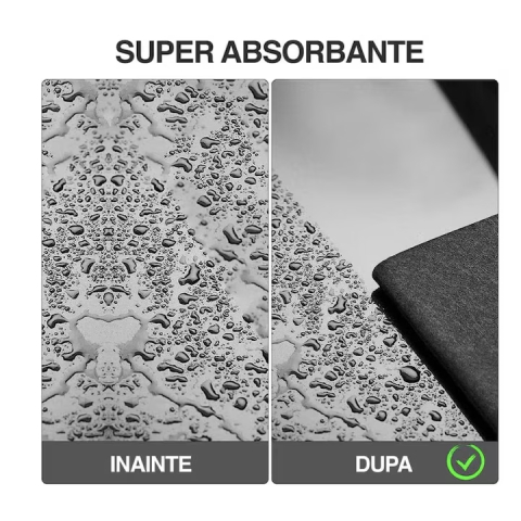 Set 10 lavete magice din microfibra pentru geamuri si oglinzi, curatare fara urme si fara scame [3]