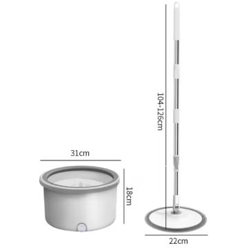 Set Mop Rotativ cu Galeata Compacta si Sistem de Centrifugare [2]
