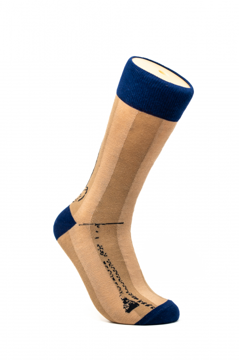 Sosete colorate inalte barbati, Ceas de Buzunar. [1]