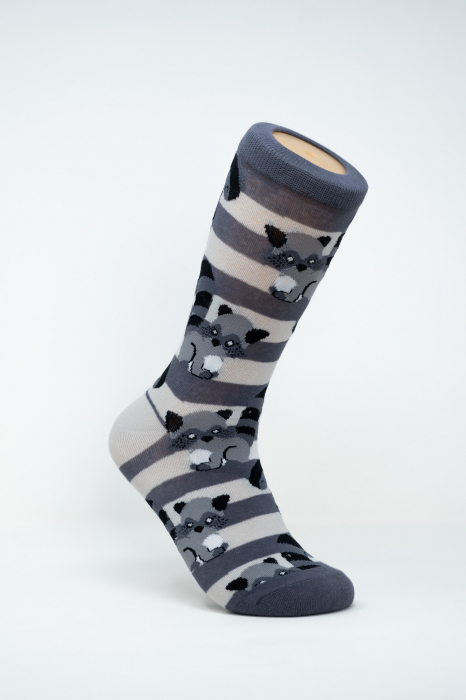 Sosete colorate inalte de barbati si femei, Happy Raton. [1]