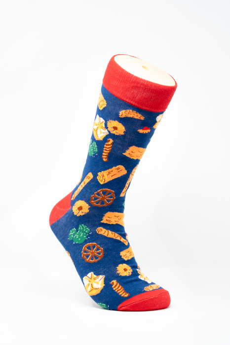 Sosete colorate inalte barbati, Produse de Patiserie. [1]