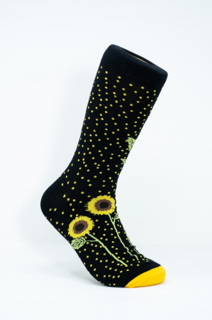 Sosete colorate inalte barbati, Floarea Soarelui. [1]