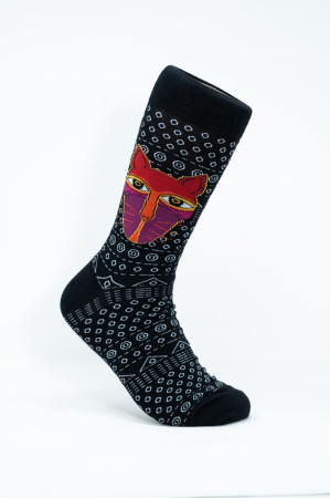 Sosete Barbati - Sosete colorate inalte barbati, Masca de Pisica.