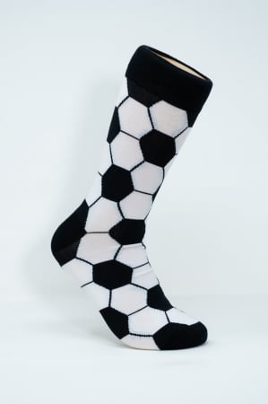 Sosete colorate barbati - Sosete colorate inalte barbati, Minge de Fotbal.