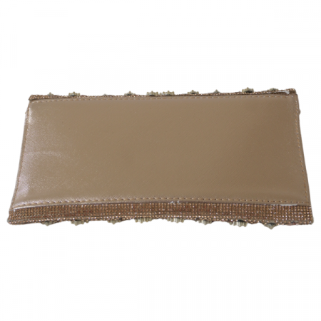 Plic cu strasuri și închidere metalică - Champagne [3]