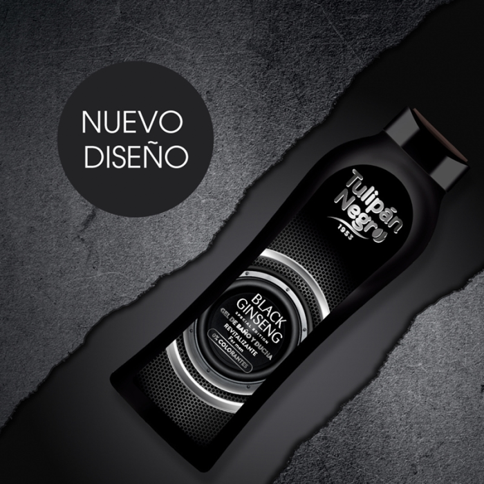 Tulipán Negro Gel de Duș Black Ginseng 650ML pentru Bărbați cu Efect Revitalizant [2]