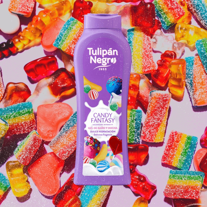 Tulipán Negro Gel de Duș Candy Fantasy 650ML cu Aromă Dulce de Bomboane [2]