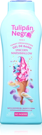 Gel de duș - Tulipán Negro Gel de Duș Unicorn Marshmallow 650ML cu Aromă Dulce de Marshmallow