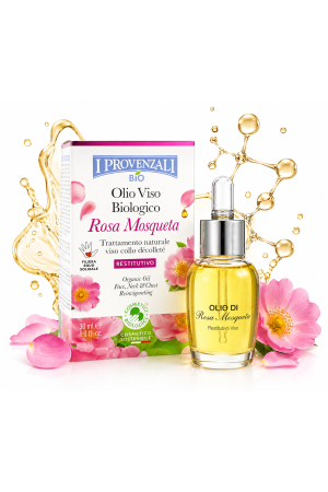 Creme de față - Bio Ser Față Antirid Rosa Mosqueta 30ml - Anti-Age, Regenerant, Cu Fitocolagen, Organic & Sustenabil