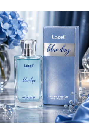 Parfumuri - Blue Day Eau de Parfum 100 ml - Parfum de Damă Fructat-Floral, Proaspăt și Delicat