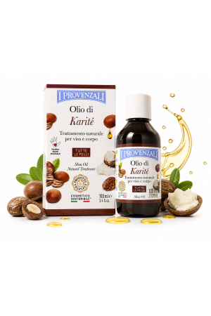Uleiuri pentru față și corp - Burro di Karité 100 ml - Unt de Shea , Hidratare Intensă, Piele Uscată