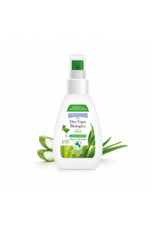 Deodorante și roll on - Deodorant Spray Aloe Vera Bio 75 ml I Provenzali, Antiperspirant , Formula Antipete, Protectie eficienta