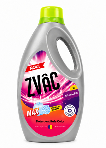 Detergent de rufe - Detergent lichid ZVÂC Color 5L – Parfum Intens