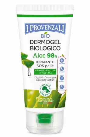 Gel de corp hidratant - I Provenzali Dermogel Bio Aloe Vera 98% 150ml Gel Hidratant și Calmator pentru Piele Sensibilă
